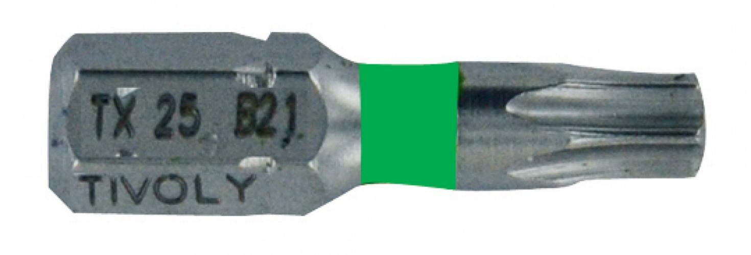 Embout de vissage torx inox n° 25 TIVOLY 11524522500