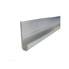 Profil de départ alu pour bardage Aluminium brut, E : 8 mm, l : 3 cm, L : 270 cm