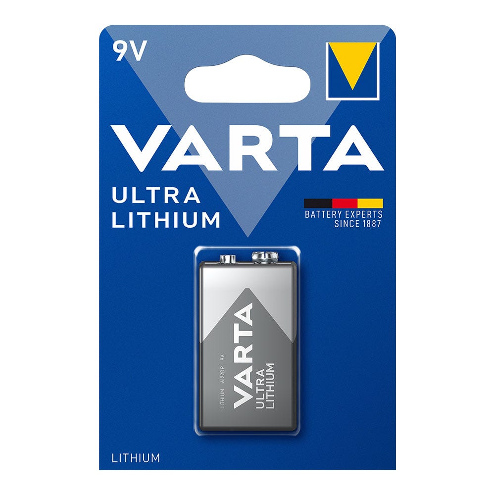 Pile VARTA 9V ULTRA Lithium 5