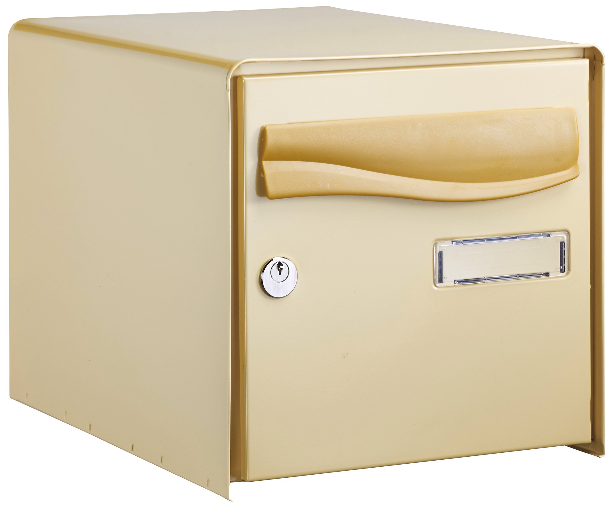 Boîte aux lettres à ouverture totale R-Box Lys Decayeux - Simple face - Beige