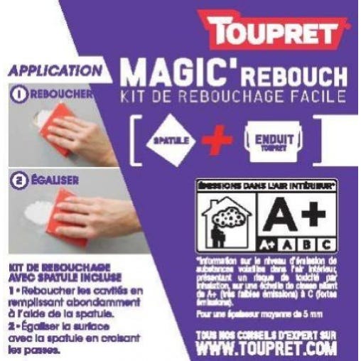 Magic Rebouch TOUPRET Pate Allégée 0,8Kg - MGRET0.8 4