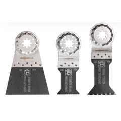 Set de 3 lames de scie E-Cut Combo pour outil multimaster - FEIN - 35222952030 0