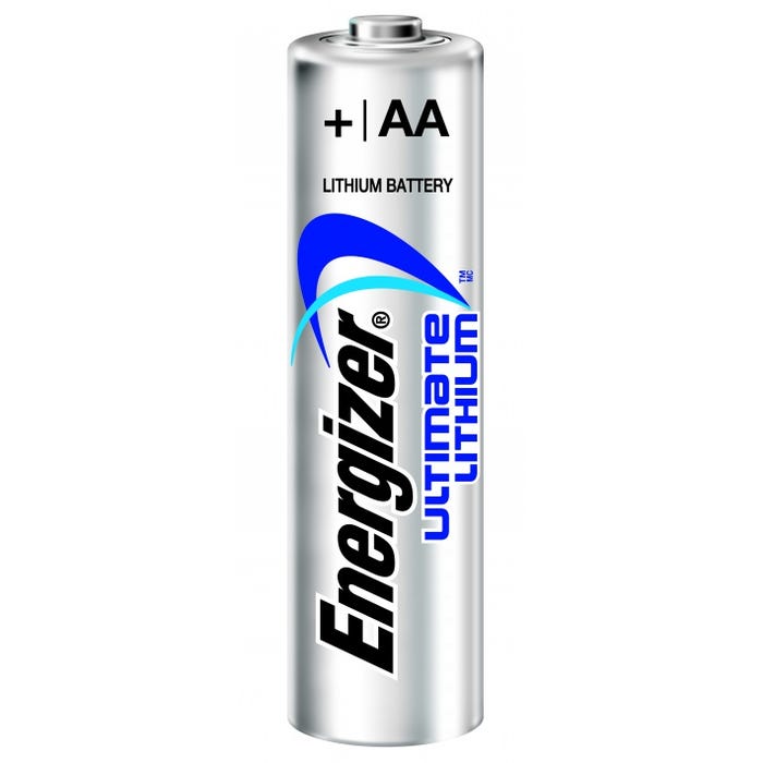Blister de 4 Piles Lithium AA 1.5V Energizer 1