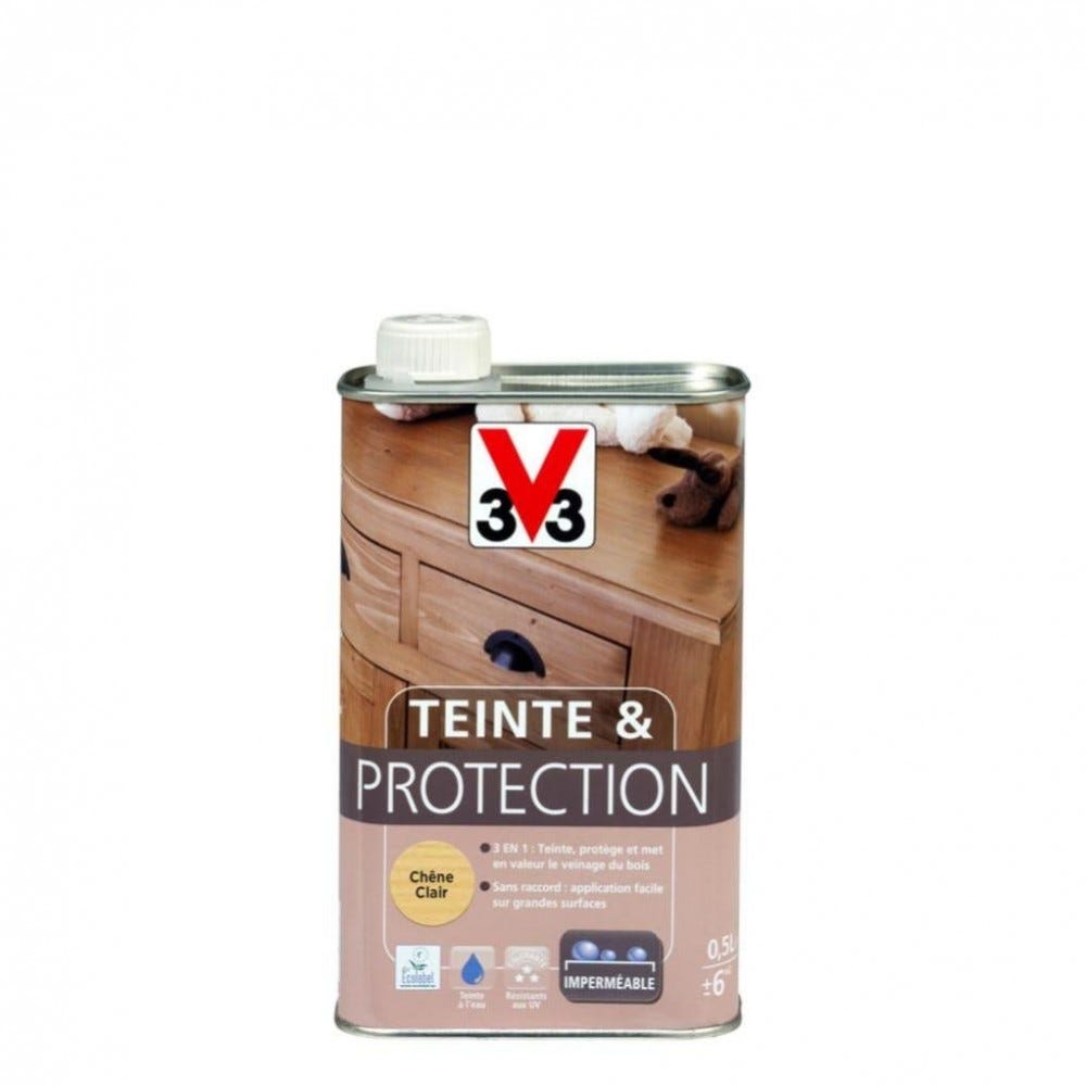 Teinte et protection V33, 0.5 l, chêne clair mat 4