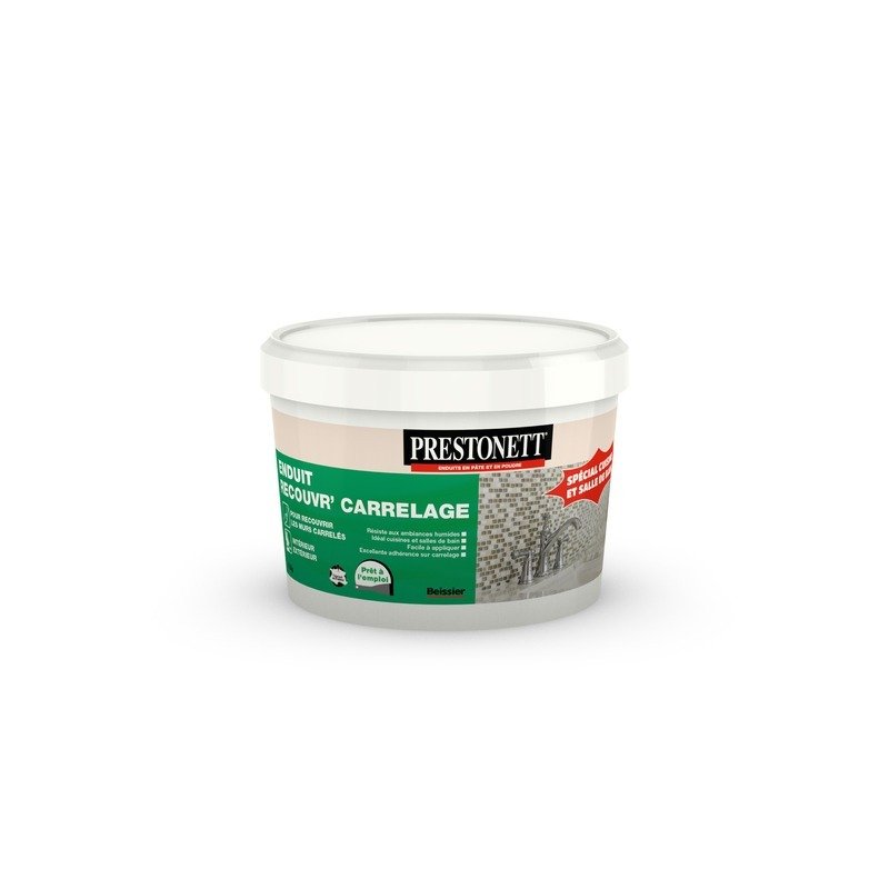PRESTONETT RECOUVR CARRELAGE PATE 1KG - BEISSIER SA
