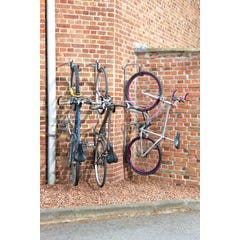 MOTTEZ - Range vélo mural individuel "antivol" - B123P 1