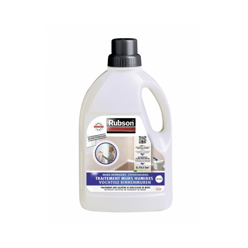 Traitement murs humides 3en1 0,75L RUBSON
