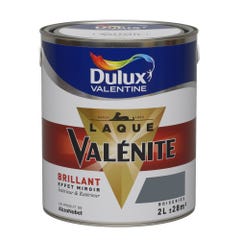 Peinture laque boiserie Valénite anthracite brillant 2 L - DULUX VALENTINE 2