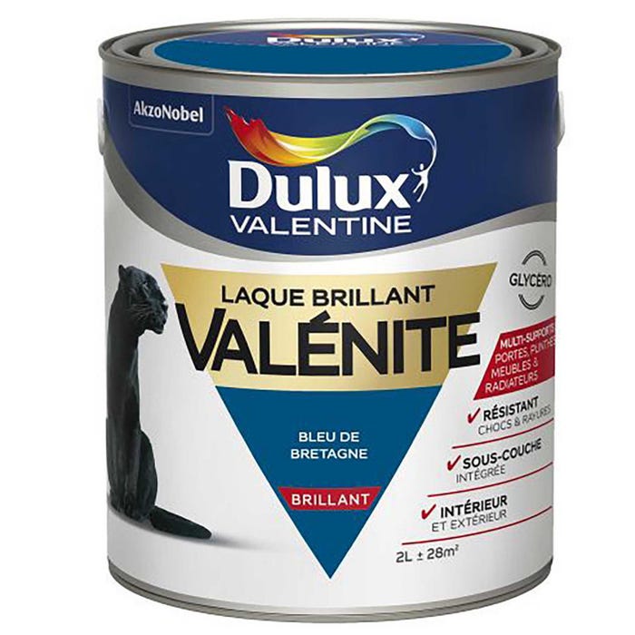Laque Valénite - brillant - 2L DULUX VALENTINE 3