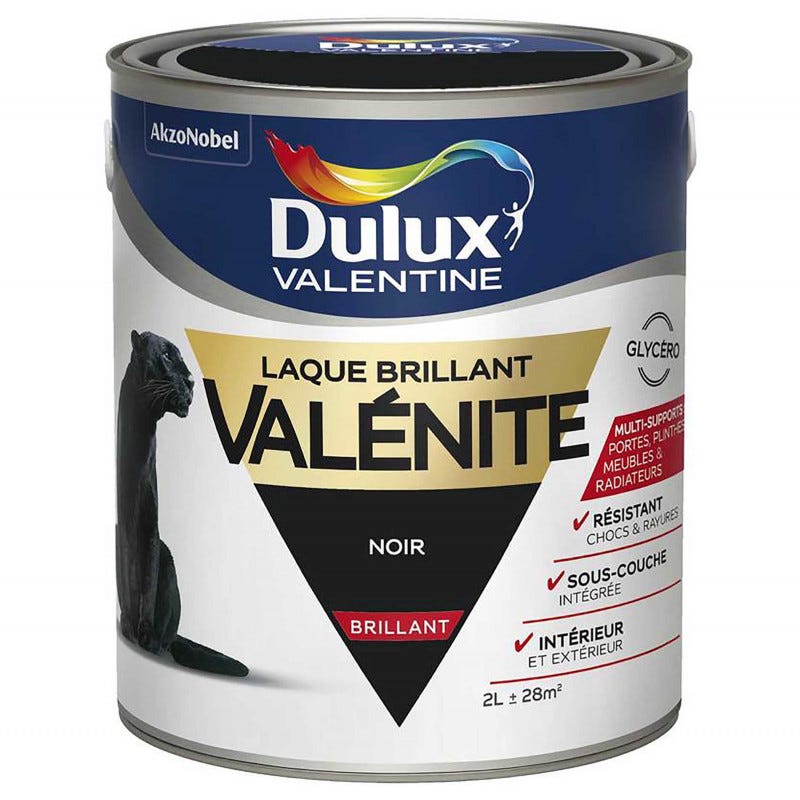 Laque Valénite - brillant - 2L DULUX VALENTINE 4