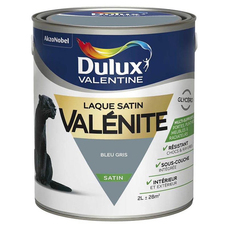 Laque Valénite - satin - 2L DULUX VALENTINE 3