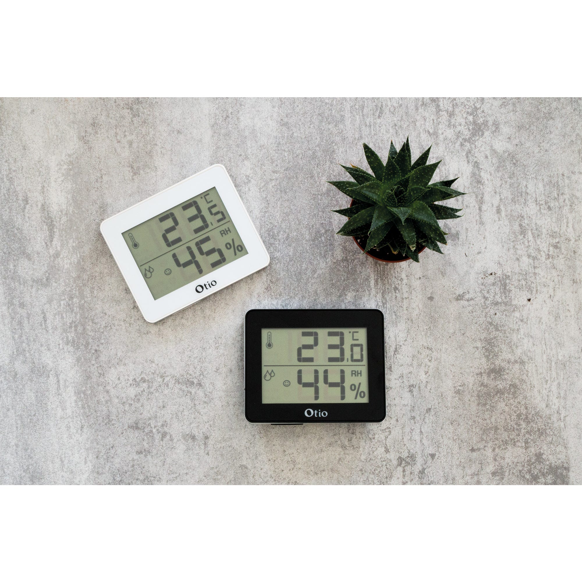 Thermomètre / Hygromètre Blanc - Otio 3