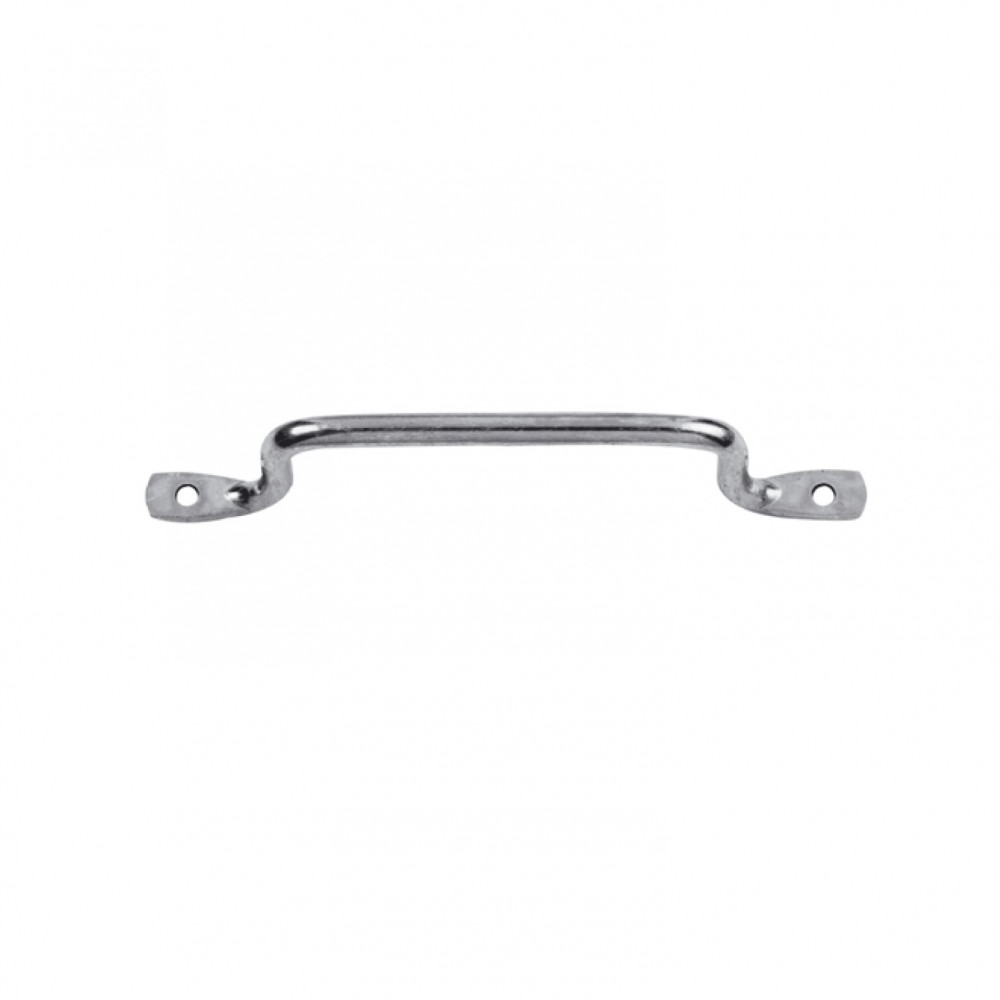 Poignée de contrevent acier zingué AFBAT, H.35 x L.160 x P.18 mm