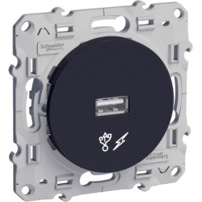 Odace - Prise alimentation USB 5V Anthracite - S540408 3