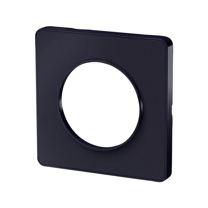 Plaque Simple Odace Touch, Anthracite Liseré Anthracite 0