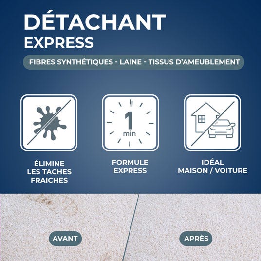 Détachant Express Tapis Moquettes Starwax - 250ml Starwax 2