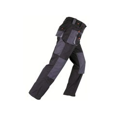 Pantalon de travail Noir/Gris T.L Smart - KAPRIOL 1