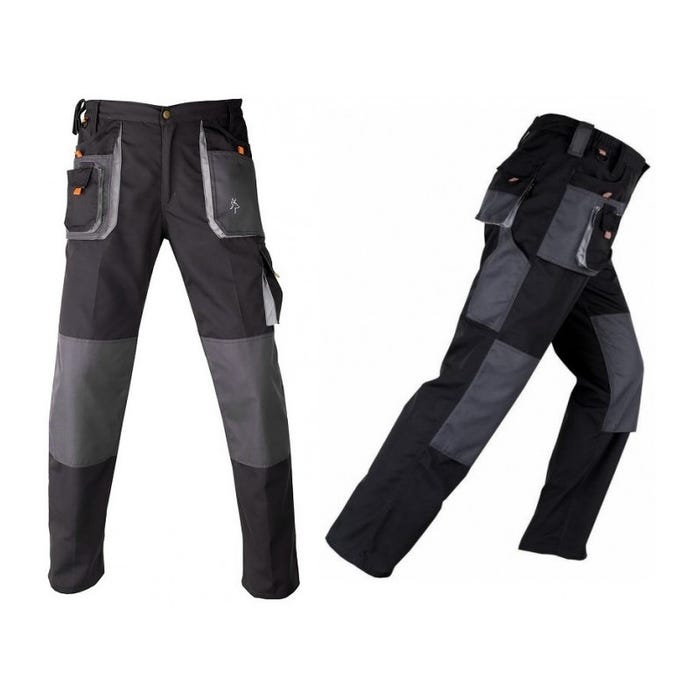 Pantalon de travail Noir/Gris T.L Smart - KAPRIOL 0