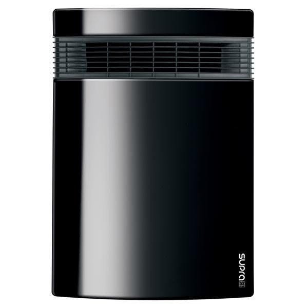 RADIATEUR SOUFFLANT MOBILE - Noir - 2 allures - Thermostat - Ventilatio SUPRA - LITO01 1