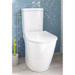 Pack WC sur pied Idealsmart - Chasse à économie d'eau - porcelaine vitrifiée 3