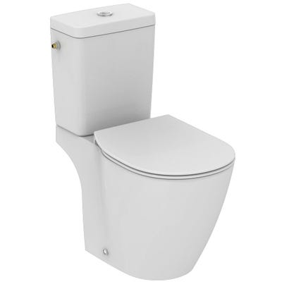 Pack WC sur pied Idealsmart - Chasse à économie d'eau - porcelaine vitrifiée 2