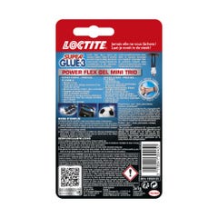 Colle glue gel Super glue 3 power flex LOCTITE, 3 g 2