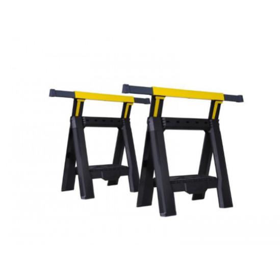 Paire tréteau pliable télescopique 71.4 x 7.4 x 76.2 STST1-70559