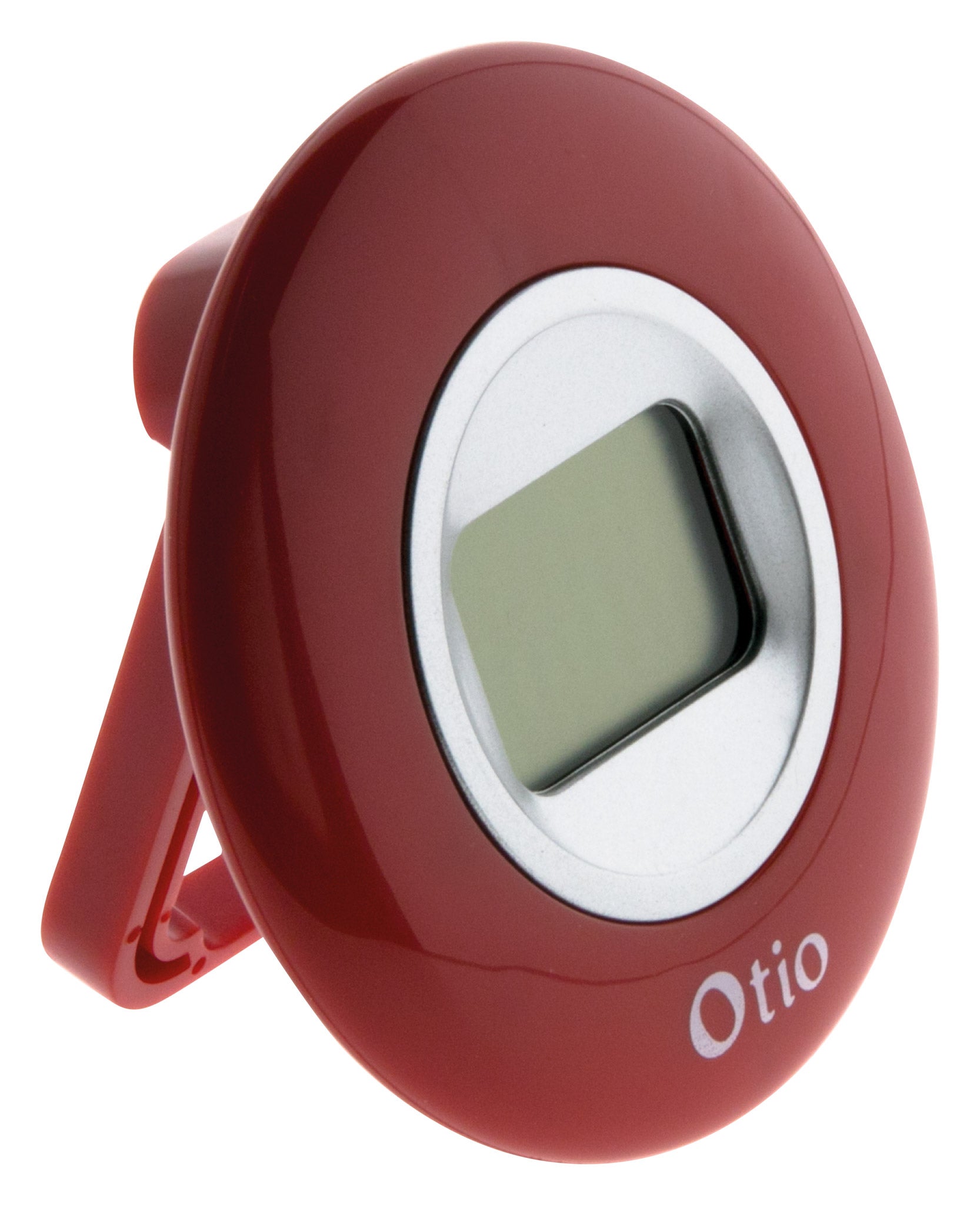 Thermomètre d'intérieur rouge - Otio ❘ Bricoman