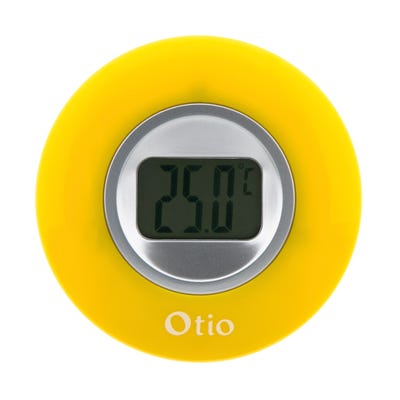 Thermomètre d'intérieur jaune - Otio