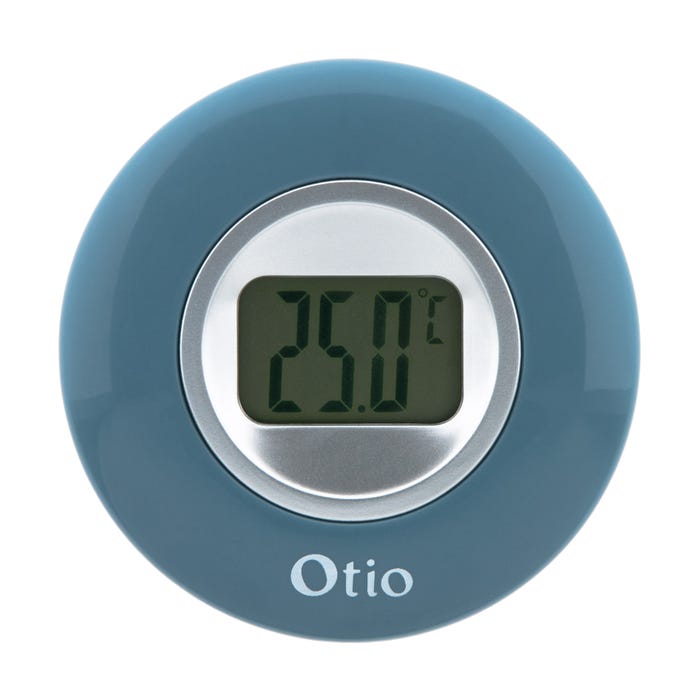 Thermomètre d'intérieur bleu - Otio 1