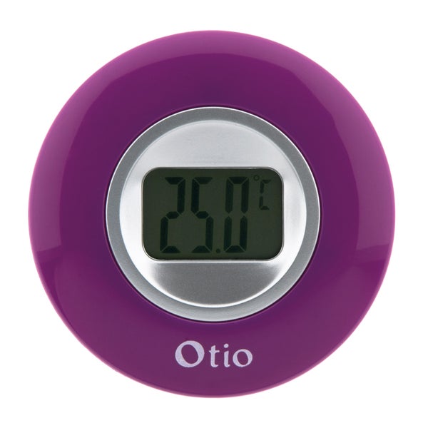 Thermomètre d'intérieur violet - Otio 1