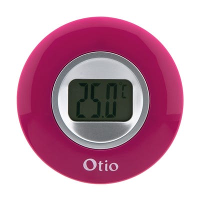 Thermomètre d'intérieur rose - Otio 1