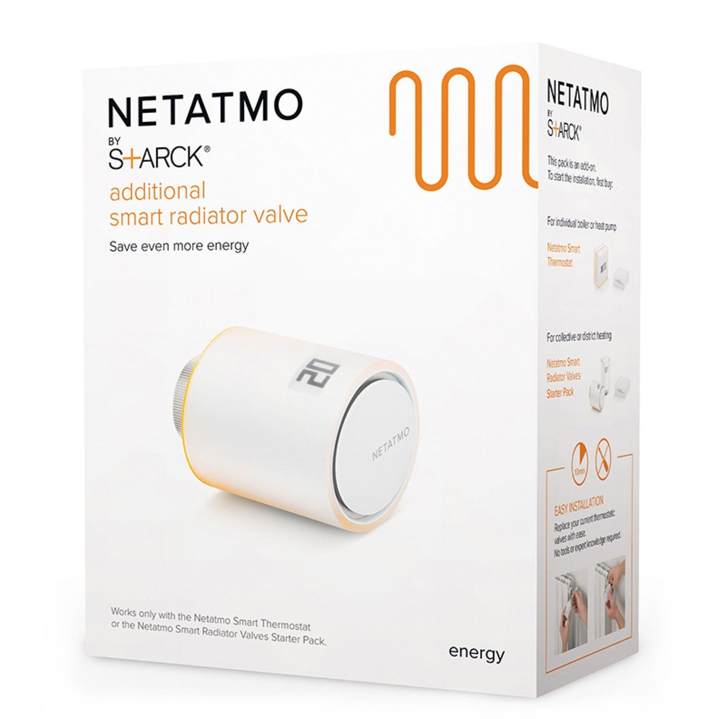 Vanne connectée additionnelle pour radiateur - Netatmo 1