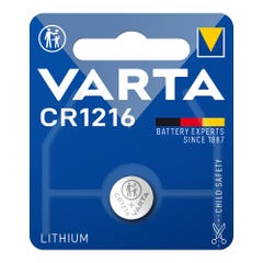 Micro Pile CR1216 VARTA Lithium 3V 5