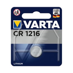 Micro Pile CR1216 VARTA Lithium 3V 6