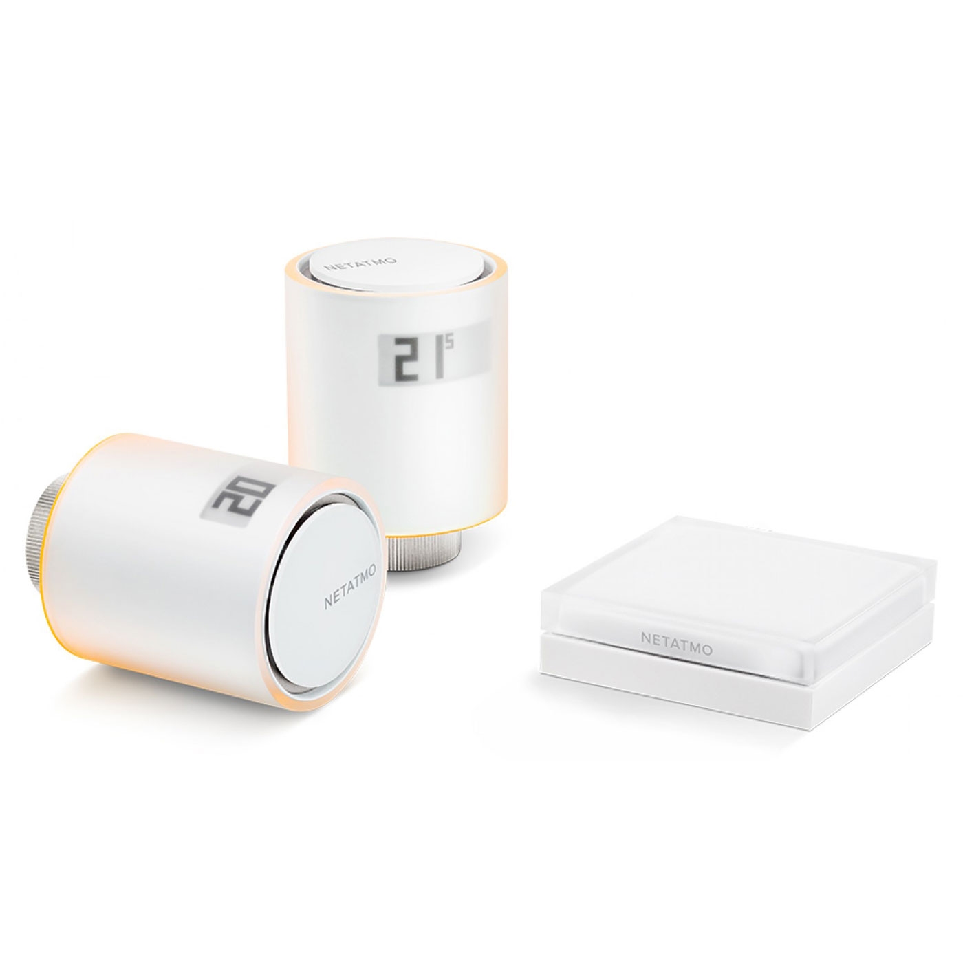 Kit de 2 vannes thermostatiques + relais - Netatmo