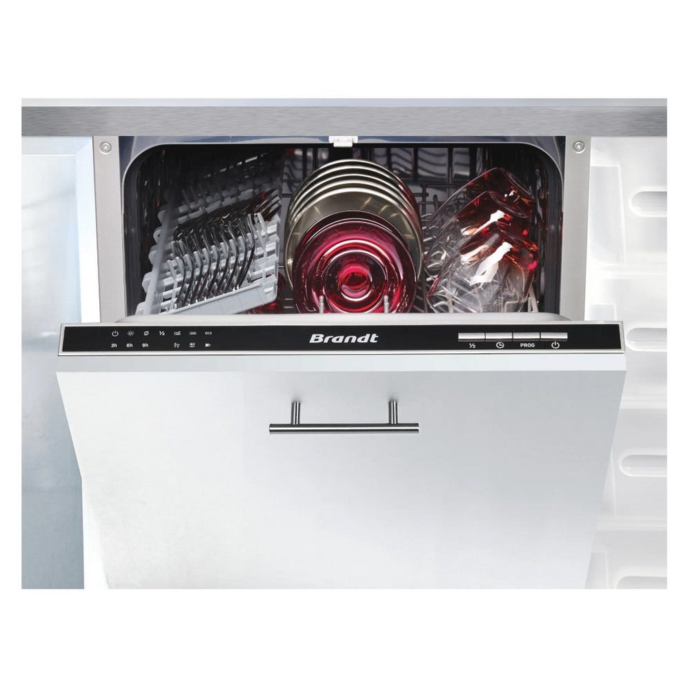 Lave-vaisselle encastrable BRANDT 10 Couverts 45cm E, VS 1010 J 4