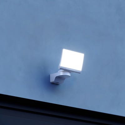 Steinel Projecteur extérieur à LED XLED Home 2 avec détecteur de mouvement  Blanc