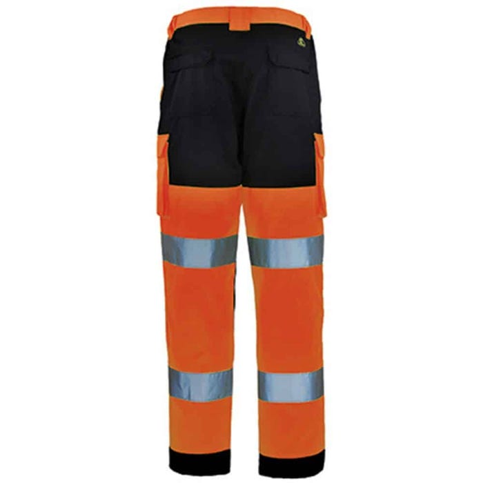 Pantalon PATROL orange HV/marine - COVERGUARD - Taille S 1