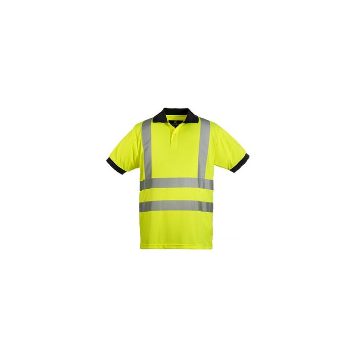 Polo haute visibilité manches courtes Yard jaune - Coverguard - Taille M 0