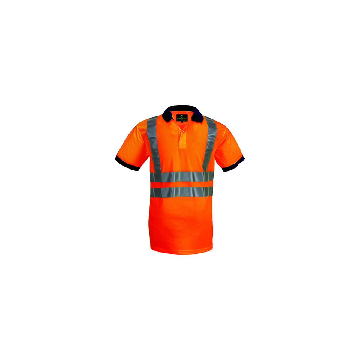 Polo haute visibilité manches courtes Yard orange - Coverguard - Taille L 0
