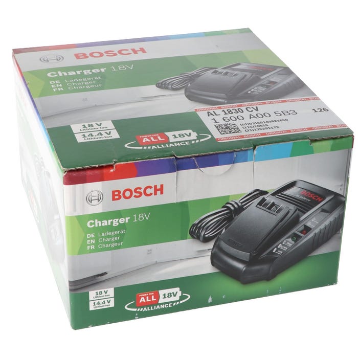 Chargeur rapide Bosch - AL 1830 CV Accessoires pour outils sans-fil 14,4 V / 18 V 4