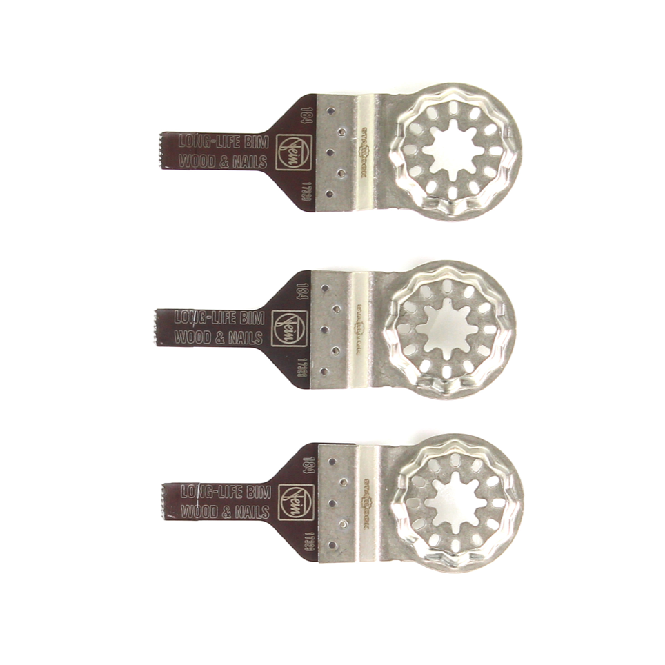FEIN Set de lames de scie Long-Life E-Cut Starlock 30 x 10 mm, 3 pcs. ( 63502184220 ) Bi-métal 1
