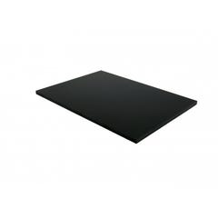 Panneau de bardage stratifié HPL compact Noir, E : 6 mm, l : 130 cm, L : 305 cm 0