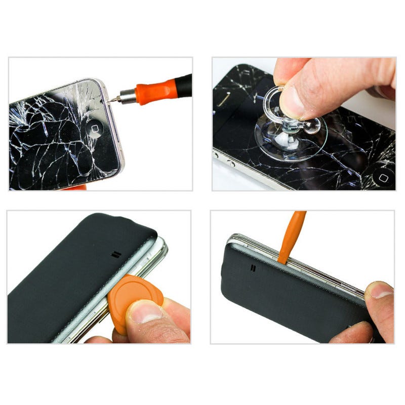 Kit de réparation pour Smartphone 17 pièces FISCHER DAREX 1