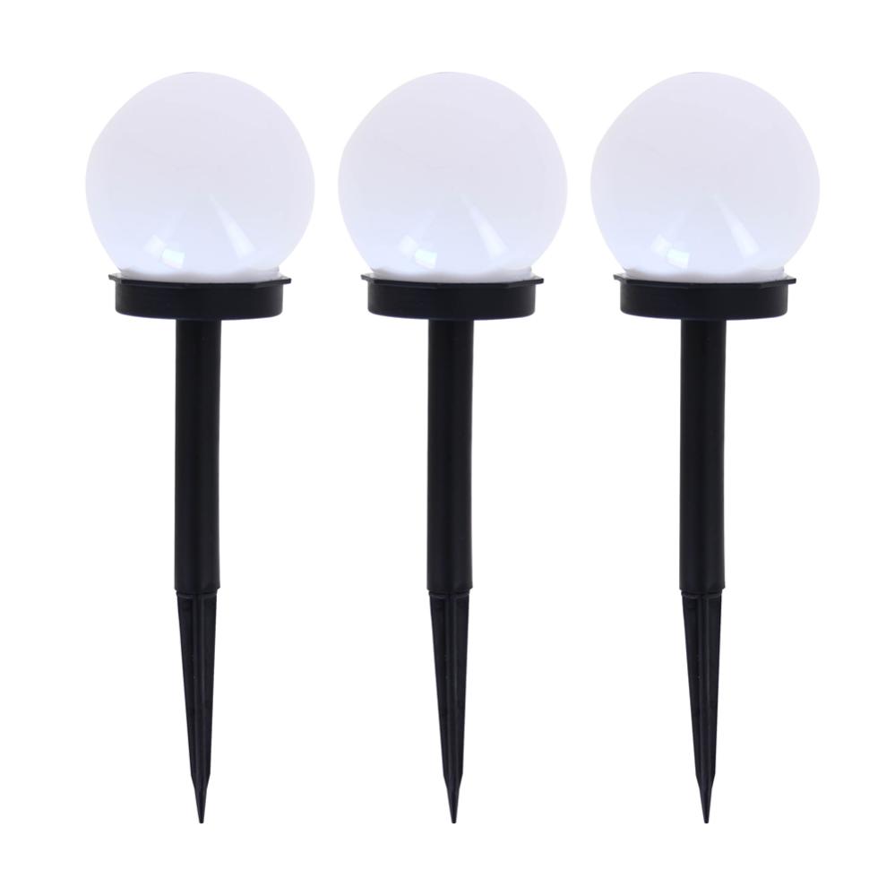 Xanlite - Lot De 3 Balises Led Solaires, Led Rvb, Lumière Multi-color, 8h D'autonomie - Pack3so50b