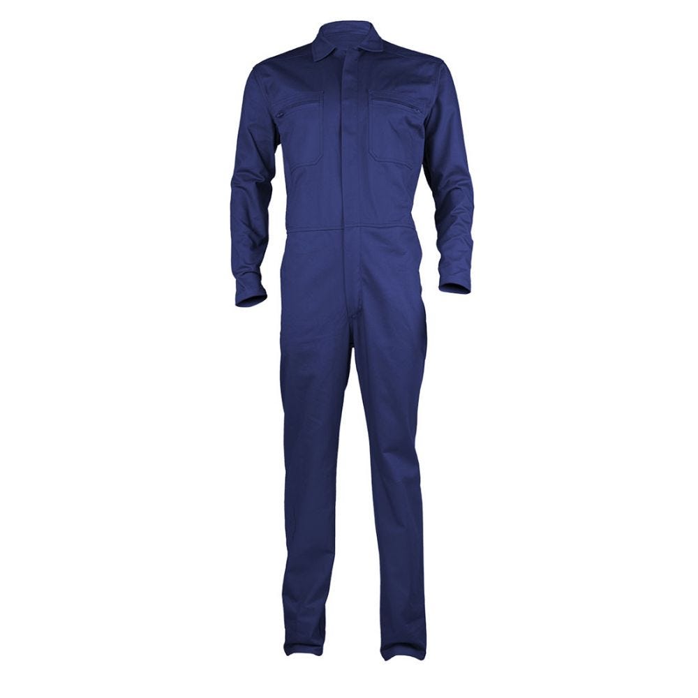 PARTNER Combinaison bleu royal, 100% coton, 280g/m² - COVERGUARD - Taille L 1