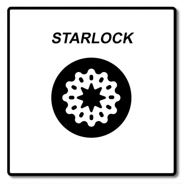 FEIN Long-Life E-Cut Starlock Lame de scie 1 Pièce. 30 x 10 mm ( 63502184210 ) BI-métal 1