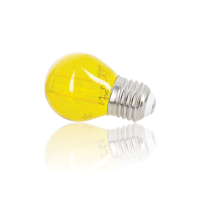 Xanlite - Ampoule LED P45, culot E27, 2W conso., lumière Lumière jaune - EEPJ 1