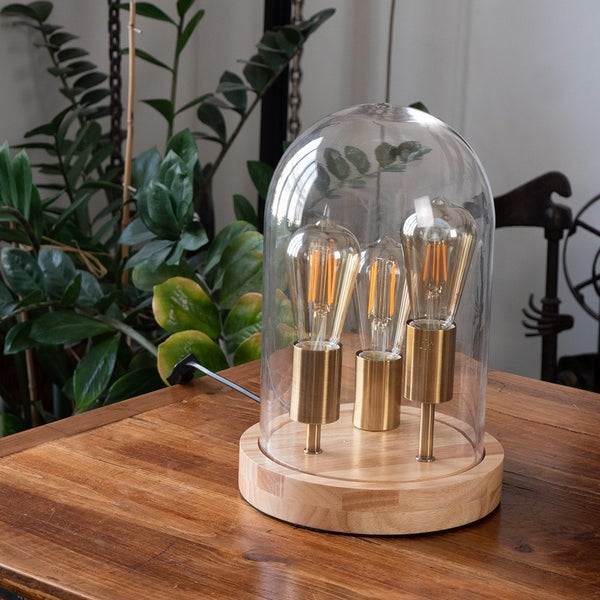 Ampoule LED (ST64) Edison / Vintage au verre fumé, culot E27, 4W cons. (23W eq.), 230 lumens, lumière blanc chaud 2